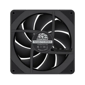 Gamemax Tornado T12 ARGB- R čierna / Ventilátor / 120 mm / ARGB (TORNADO T12 ARGB-R)