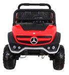Mamido Detské elektrické auto Buggy 4x4 Mercedes-Benz Unimog červené
