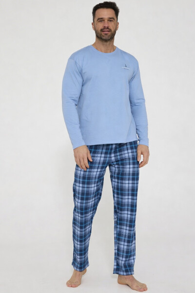 PÁNSKE PYŽAMO DR 124/218 BELL ROCK 2 Modrá L