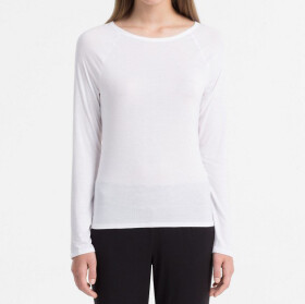 Dámske tričko s dlhým rukávom QS5493E - Calvin Klein XS