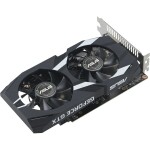 Asus GTX1650 Dual OC 4GB / 1785 MHz / 4GB GDDR6 / 128-bit / DVI-D + HDMI + DP / 6-pin (90YV0EZD-M0NA00)