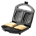 Adler AD 3069 čierna / Sendvičovač / 750 W / 2 sendviče (AD 3069)