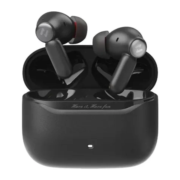 Havit TW991 PRO čierna / Bezdrôtové slúchadlá do uší / ANC / Bluetooth 6.0 / nabíjacie púzdro / až 7 h (TW991 PRO(SPACE NC01T) czarne)