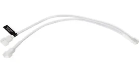 Alphacool Y-Splitter 4-Pin na 2x 4-Pin PWM biela / Kábel / PWM rozbočovač / 30 cm (18723)