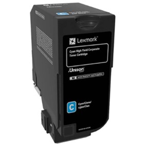 Lexmark 84C2HCE toner originál zelenomodrá Maximálny rozsah stárnek 16000 Seiten; 84C2HCE