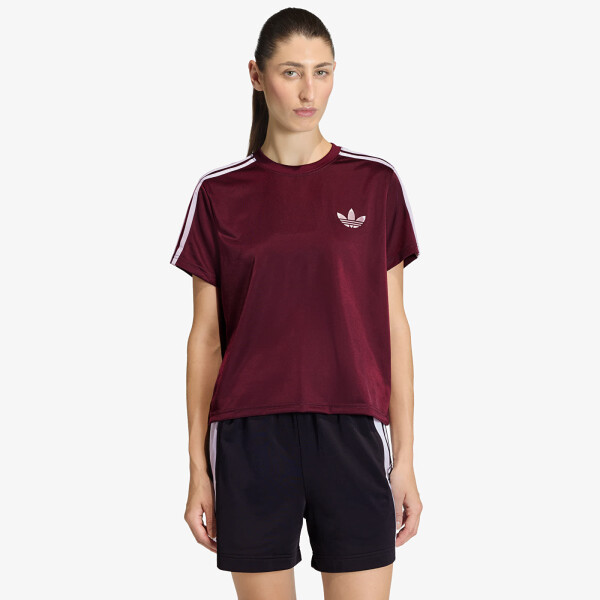 Tričko adidas Firebird Tee Maroon/ Off White M