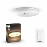 Philips Hue WA Struana kúpeľňové stropné LED svietidlo 22W biela / 2400lm / 2200-6500K / IP44 / ovládač (SKL000346507)