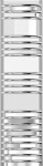 MEXEN - Eros vykurovací rebrík/radiátor 1200 x 318 mm, 331 W, chróm W112-1200-318-00-01