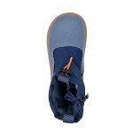 Chlapčenské zimné barefoot topánky s membránou Bugga RUBA Blue B00197-04 - 33