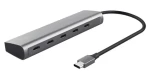 Trust Halyx / USB-C húb / 5x USB-C / Power Delivery 100 W (25136)
