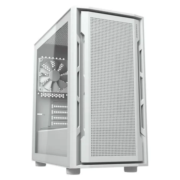 COUGAR Uniface Mini biela / PC skriňa / micro-ATX / mini-ITX / priehľadná bočnica / bez zdroja (CGR-55C9W)