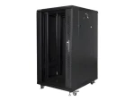 Lanberg 22U 600x800 čierny / Stojanový rozvádzač / 19" / Flat pack (FF01-6822-12B)