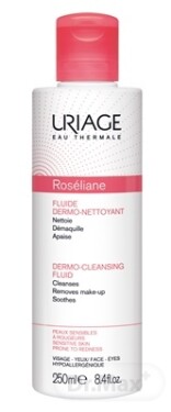 URIAGE ROSÉLIANE Čistiaci fluidný krém pre pleť so začervenaním