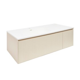 Kúpeľňová skrinka s umývadlom Naturel Austen 120x35x52 cm beige mat Naturel Austen120BG AUSTEN120BG