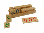 Moyo Montessori Moyo Montessori Veľké drevené karty s číslami 1-9000
