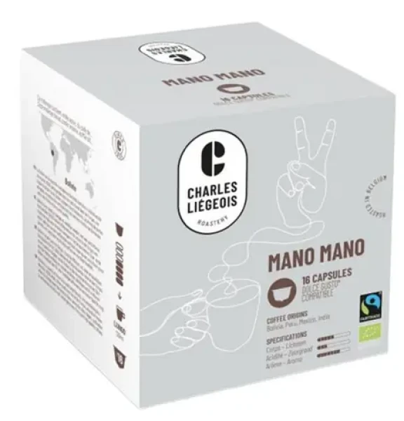 Charles Liégeois Dolce Gusto Mano Mano 16 ks / Kapslová káva (MA16)