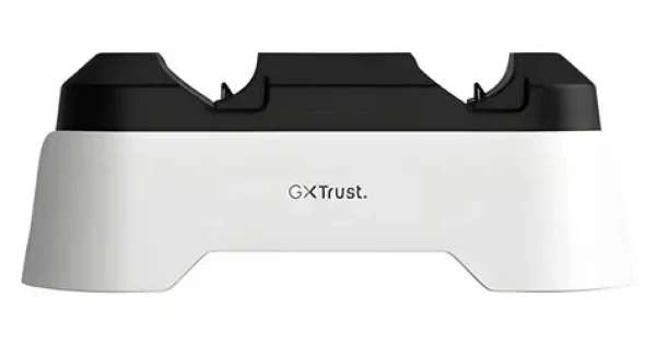 Trust GXT 228 Duo Charging Dock čierna / Nabíjacia stanica / PS5 / 2x ovládač / USB-C (25597)