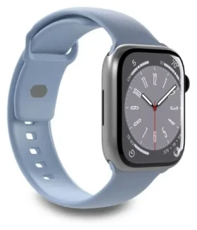 Puro ICON powder blue / Remienok pre Apple Watch / silikón / 38/40/41 mm (PUICNAW40LBLUE)