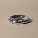 Ferm Living Keramická miska Bellure Silver