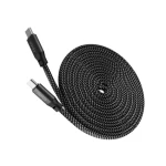 Epico UltraLink 240W magnetický kábel USB-C na USB-C EC40 čierna / 1,5 m / 240 W / 480Mb/s (9915101900049)