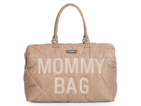 Childhome Prebaľovacia taška Mommy Bag Puffered Beige / 55 x 30 x 40 cm / nosnosť 5 kg (CWMBBPBE)