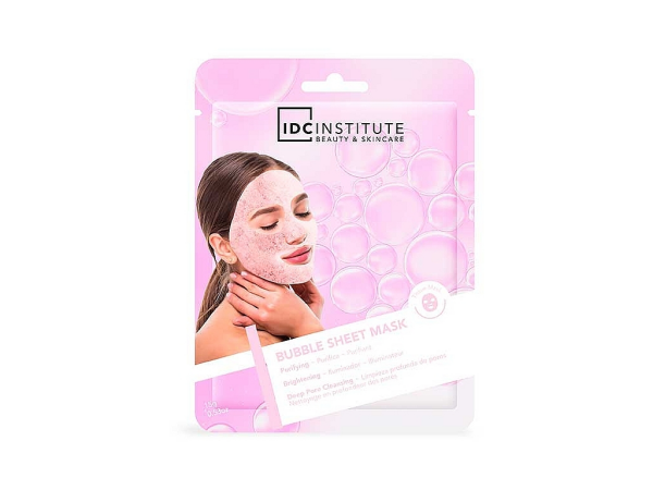 IDC Institute - Pink Sheet Bubble Mask