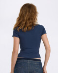 Organic Basics Flex Tee Midnight Blue XS