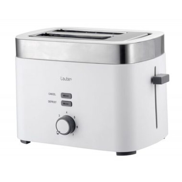 Lauben Toaster T17WS biela / Hriankovač / 930W / 2 plátky pečiva / 7 stupňov opečenia / automatické vypnutie / dopredaj (LBNT17WS)