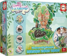 Educa Kreatívna súprava 3D Dream Gardens: Dom na strome 2v1