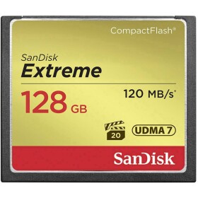 SanDisk Extreme® CF pamäťová karta 128 GB; SDCFXSB-128G-G46