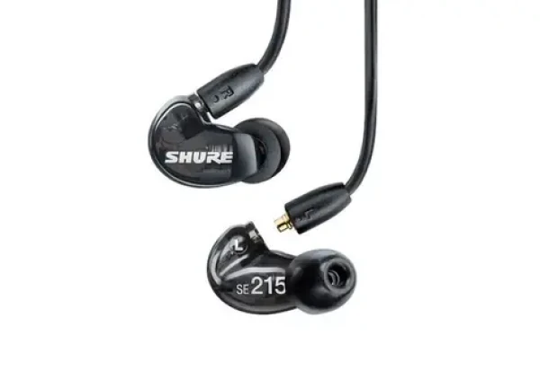 Shure AONIC 215 čierna / Slúchadlá do uší / štúdio / 3.5 mm / kábel 1.27 m (010-21-129)