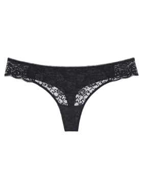 Dámske nohavičky Amourette Hipster String - Triumph černá (0004) 0042