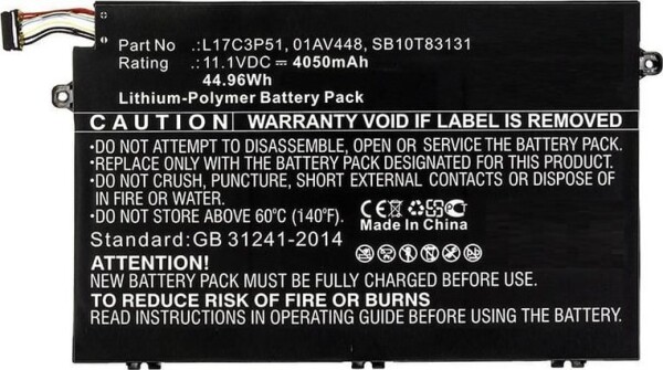 CoreParts Notebook Battery for Lenovo 40W