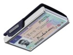 Kožená mini peňaženka Mondraghi Silhouette Edelweiss Blue