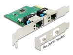 DeLock PCI-E x1 Sieťová karta 2x GLAN RJ45 (F) (89999)