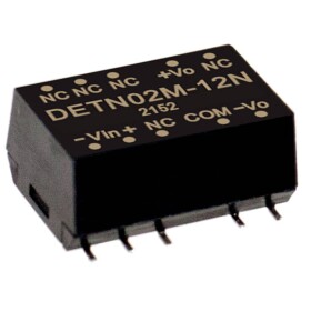 MEAN WELL DETN02N-05N DC / DC menič napätia, SMD 200 mA 2 W Počet výstupov: 2 x; DETN02N-05N