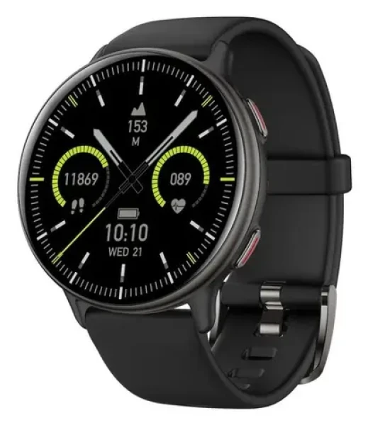 CARNEO GTR Active HR+ čierna / Chytré hodinky / 1.32 "AMOLED / 466x466 / GPS / IP68 / BT (8588010359643)