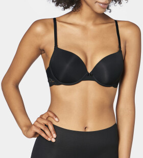 Dámska podprsenka Lovely Micro WHUM čierna - Triumph BLACK 85D
