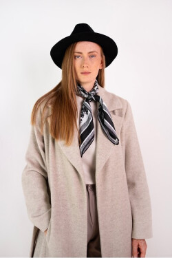 Art Of Polo 25221 Saténová šatka Wildcat Černá Univerzální