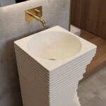 REA - Voľne stojace umývadlo Travena Square REA-U3534