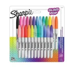 Sharpie Fine Popisovač permanentný Glam Pop / okrúhly hrot F / 24ks (2198779)