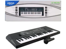 Made 24911 - Elektronické piáno na batérie /USB/ od 3 rokov