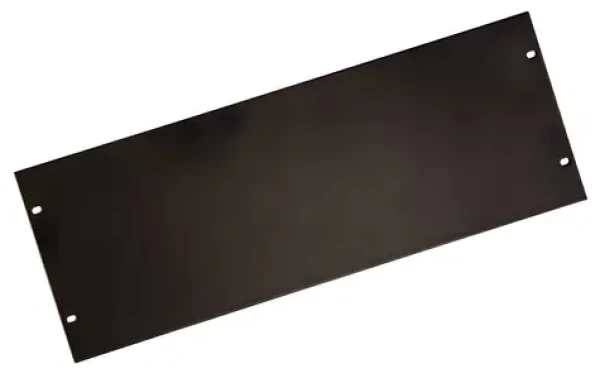 Xtendlan 4U čierna / Záslepka / 19" / Kov (ZASLEPKA-4U-Black)