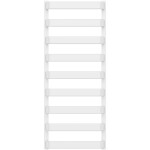 CERANO - Koupelnový radiátor Adriano - boční připojení - 520 W - bílá lesklá - 1200x500 mm CER-319378
