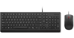 Lenovo Essential Wired Combo čierna / Set klávesnice a myši / USB-A / CZ (4X31R64408)