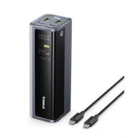 Baseus EnerGeek GP12 čierna / Powerbanka / 20800mAh / 145W / 4 porty (P10082109813-00)