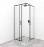 Sprchovací kút štvorec 80x80 cm SAT TEX BB SATTEXQBB80CT SATTEXQBB80CT