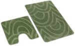 Kúpeľňová sada - STANDARD 60x100+60x50 600/052 zelené oblúky