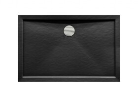 BESCO - ALPINA STONE EFFECT, obdĺžniková sprchová vanička - Rozmer A - 120 cm, Rozmer B - 80 cm, Rozmer C - 5.5 cm OLBVANACALP128S