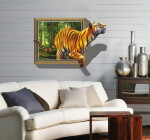 Veselá Stena Samolepka Tiger v obraze